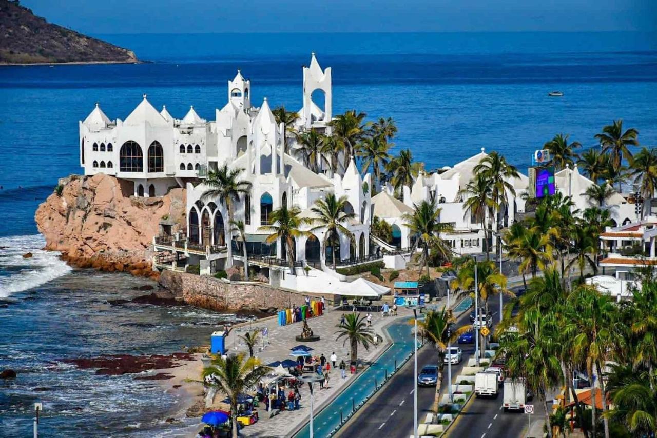 Appartamento Departamento En Mazatlan Frente Al Mar Y Alberca Comun. Esterno foto