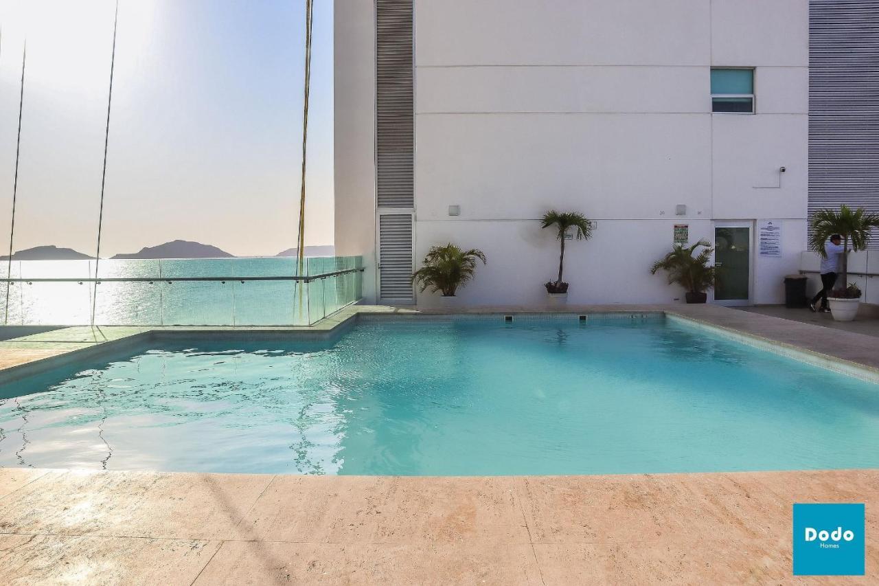 Appartamento Departamento En Mazatlan Frente Al Mar Y Alberca Comun. Esterno foto